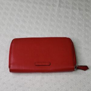 Vera Bradley Accordion Wallet Red
